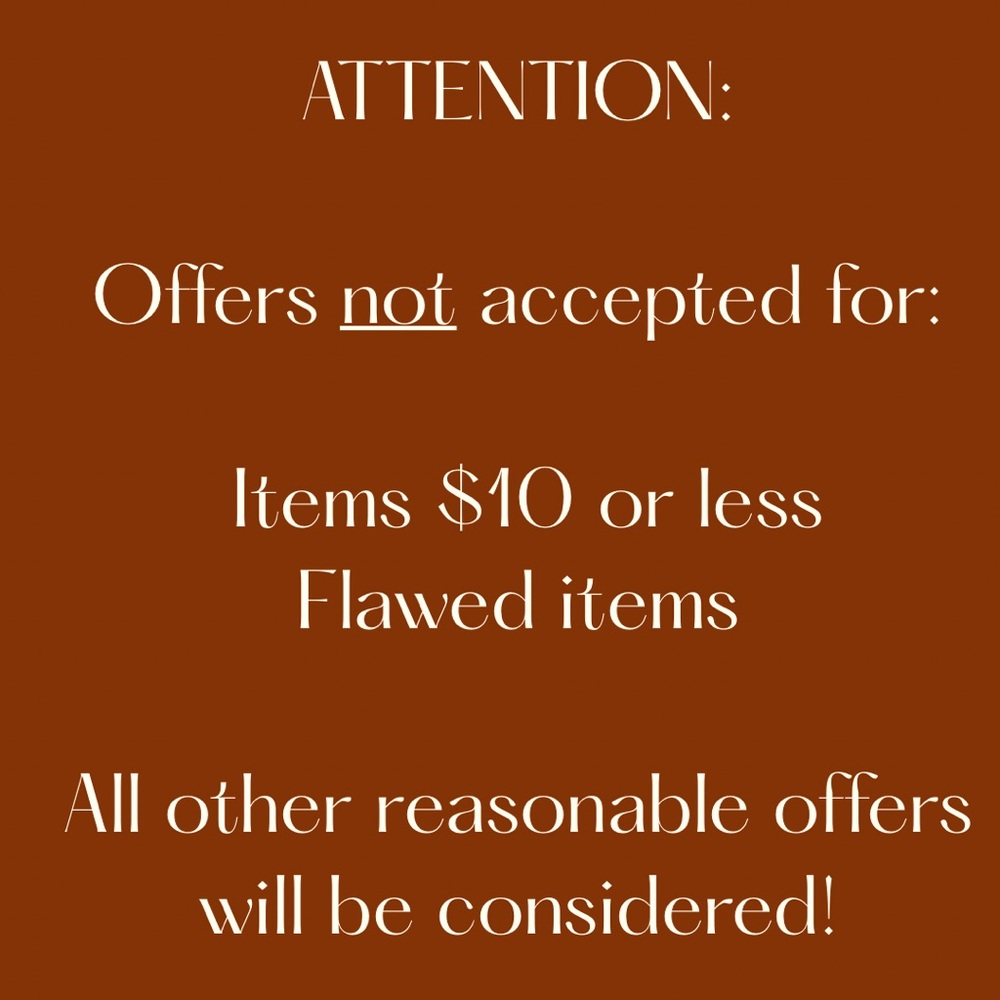 Offer Guidelines